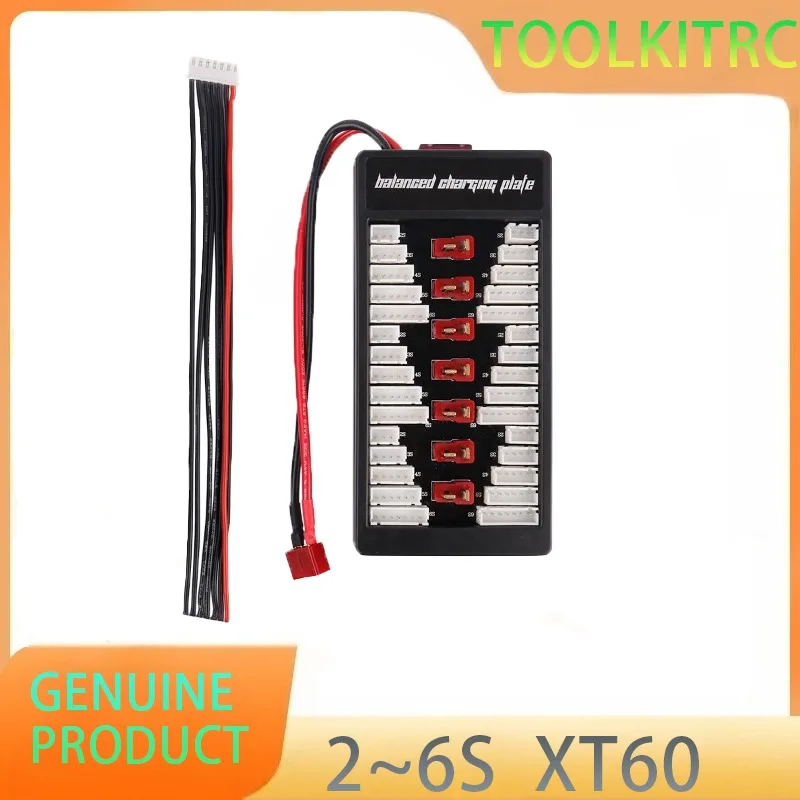 

Multi 2S-6S Lipo Parallel Balanced Charging Board XT60 Plug For RC Battery Charger B6AC A6 720i Parallel Charging Plate Board