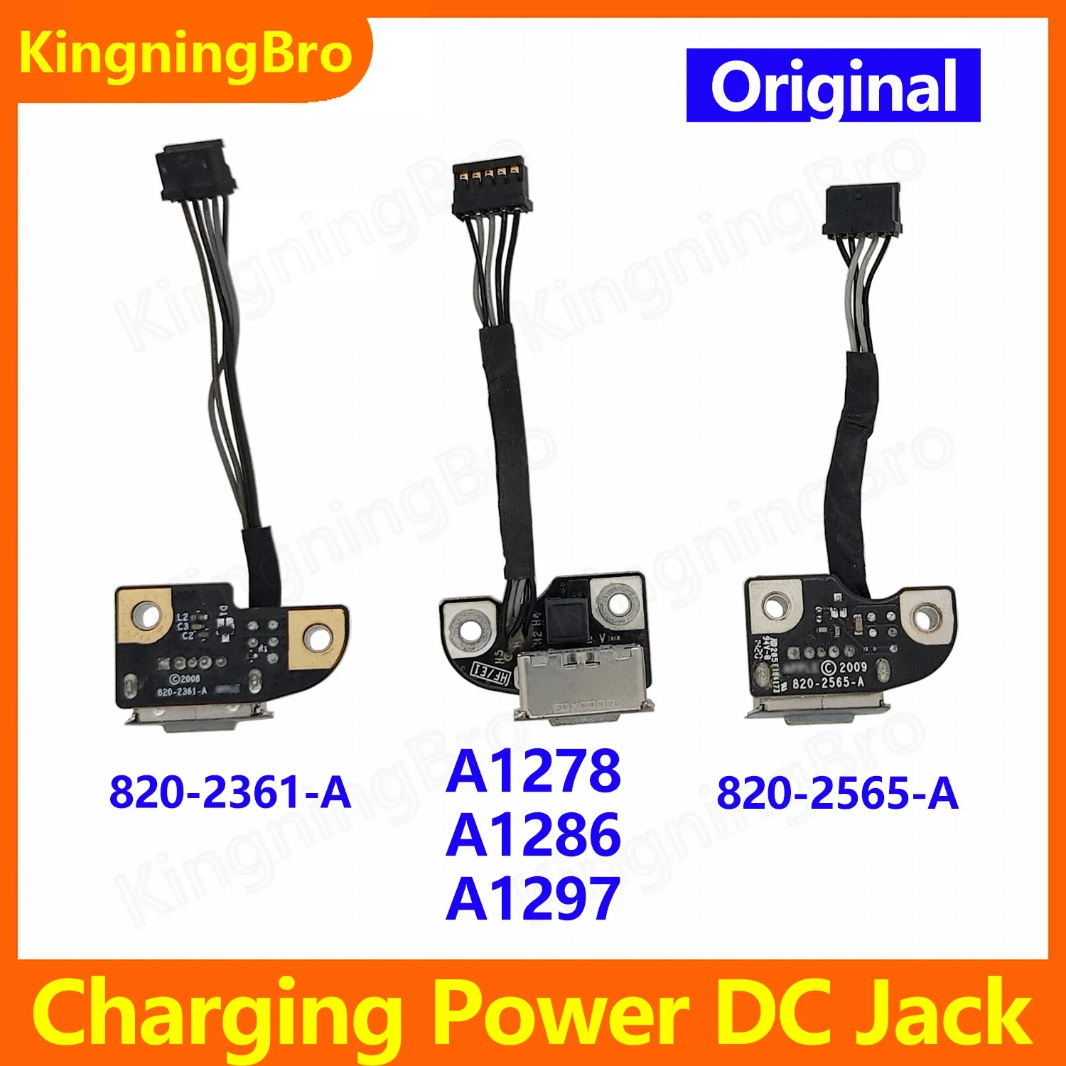 Original Charging Port Power DC Jack 820-2361-A 820-2565-A For Macbook Pro 13