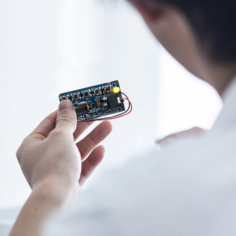 Kits eletrônicos DIY PCB Módulo receptor de rádio FM estéreo sem fio Kit de rádio FM sem fio