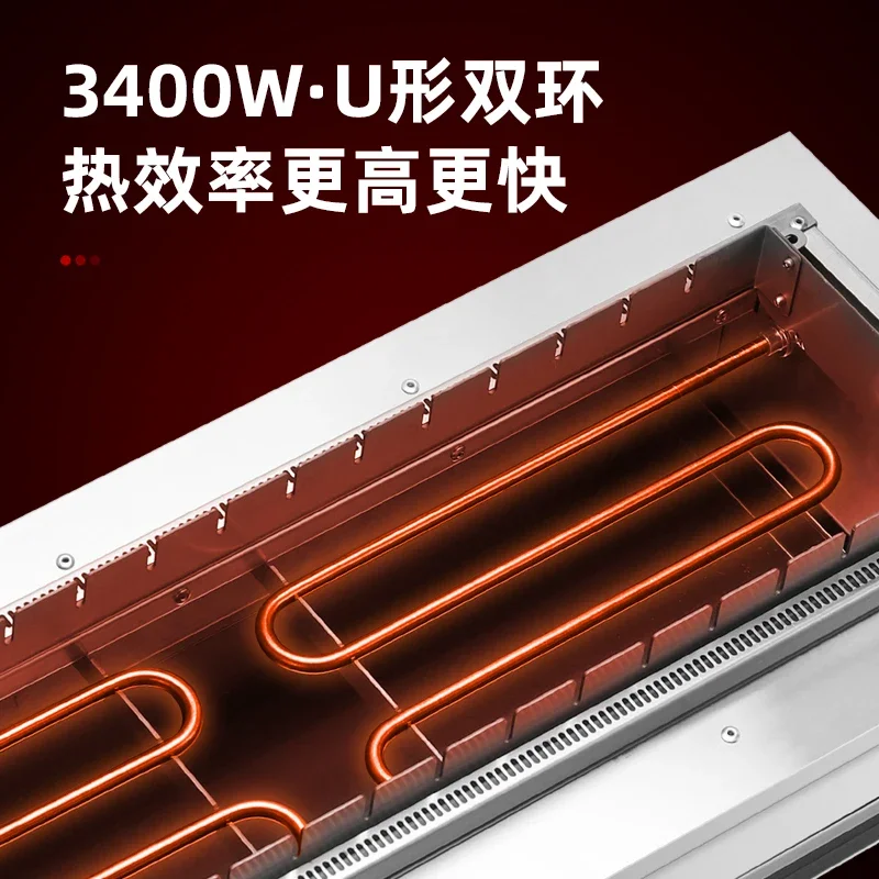 new Commercial Automatic Rotary Skewers Grill Electric Grill Lamb Skewers Grill Machine Smokeless Indoor new model