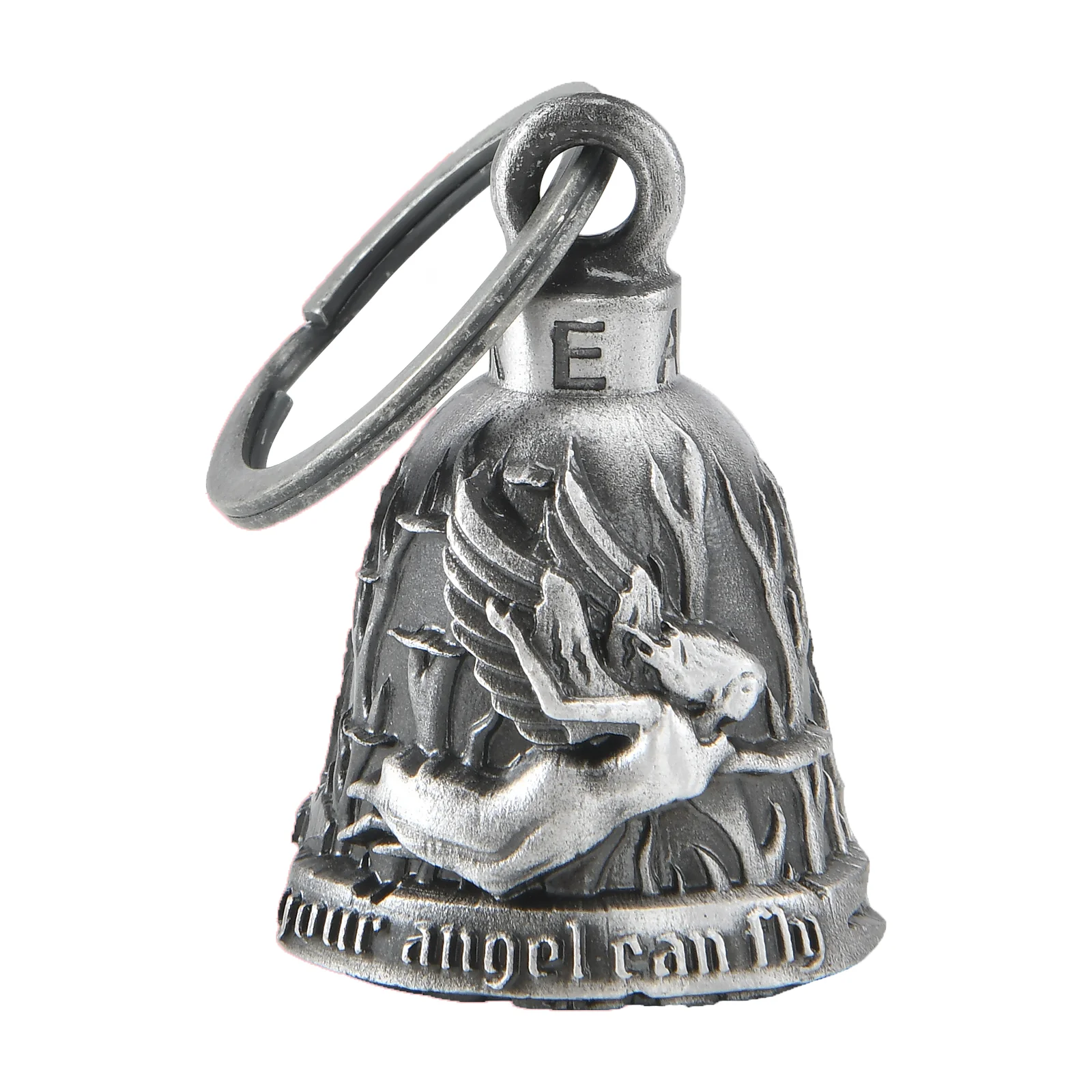 

3D Angel can Fly Motorcycle Bell Guardian Angel Drive Away Gremlin, байкерский колокольчик для мужчин и женщин, езда на удачу, подарок на удачу