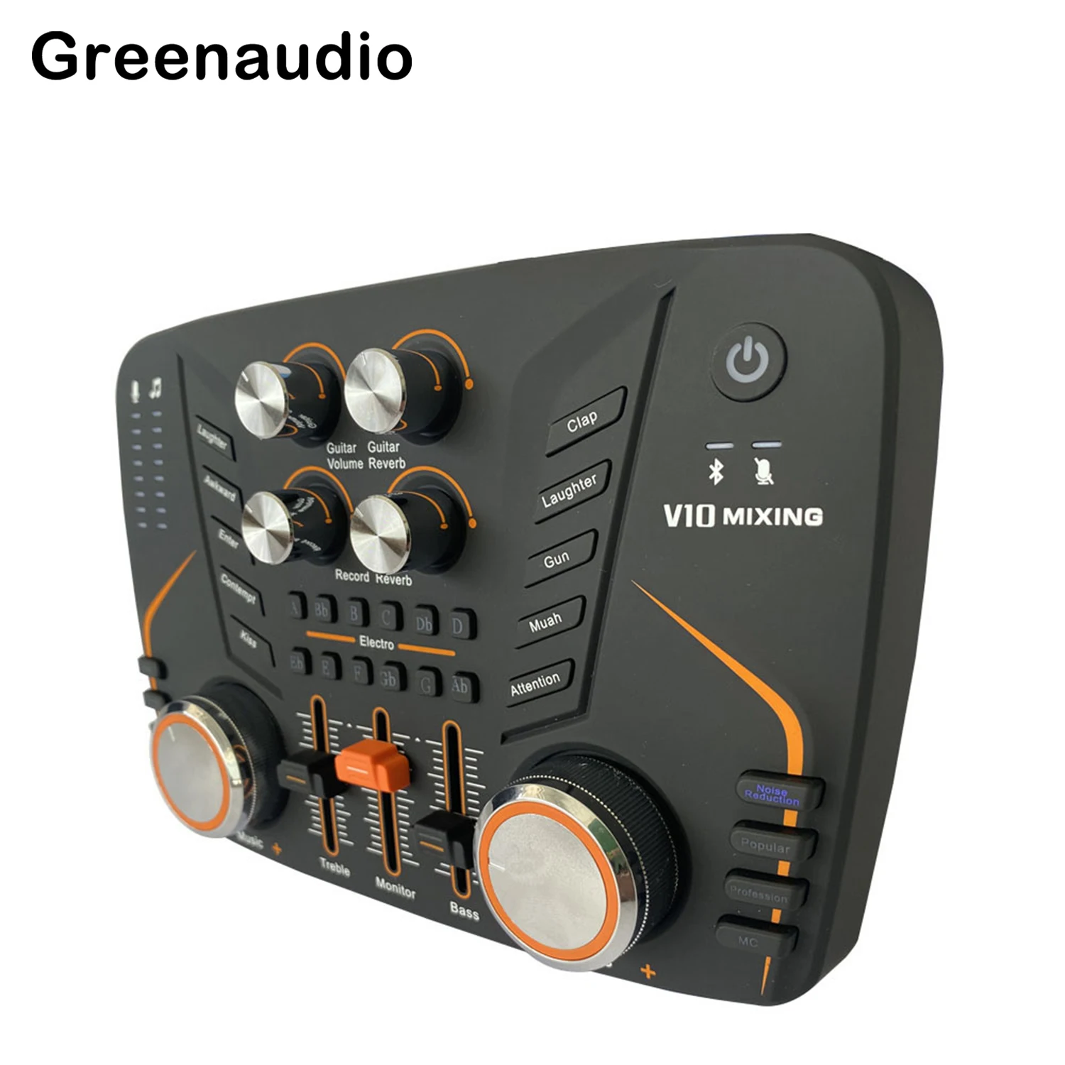 GAX-V10 New Professional Live Singing Sound Card Mobile Phone Computer Universal Comes With A Variety Of Sound Effects