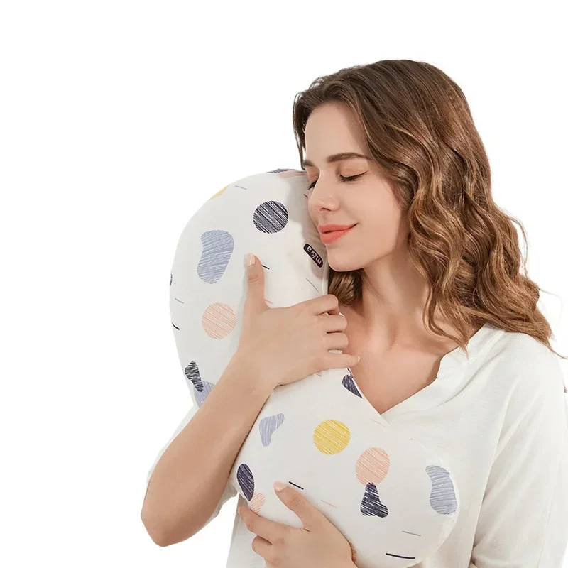 

Pregnant women's pillow u-shaped waist protection side sleepingremovable support side lying sleeping throw