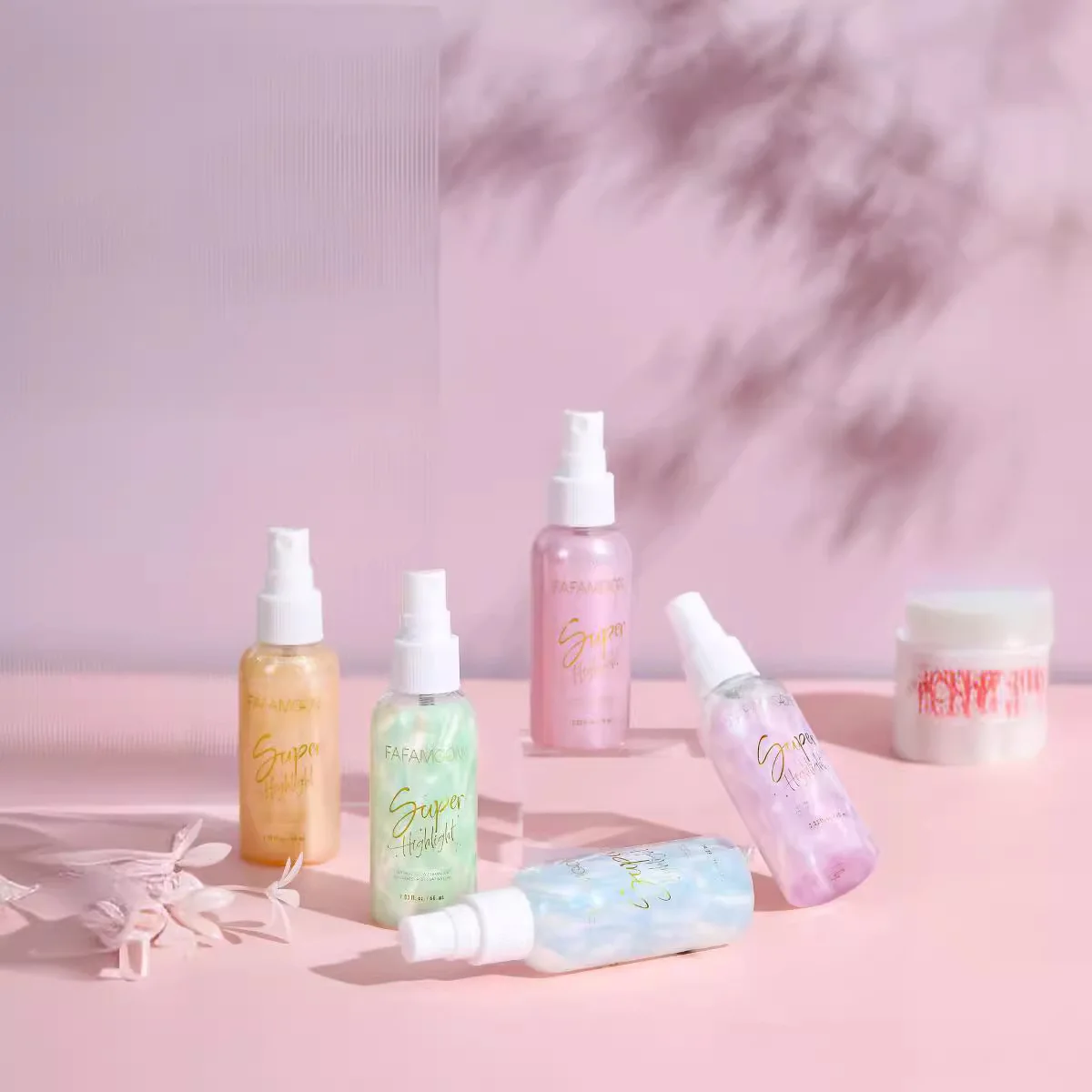 Spray de destaque corporal multicolorido polarizado maquiagem de palco cor brilhante areia movediça cor ouro festival festa