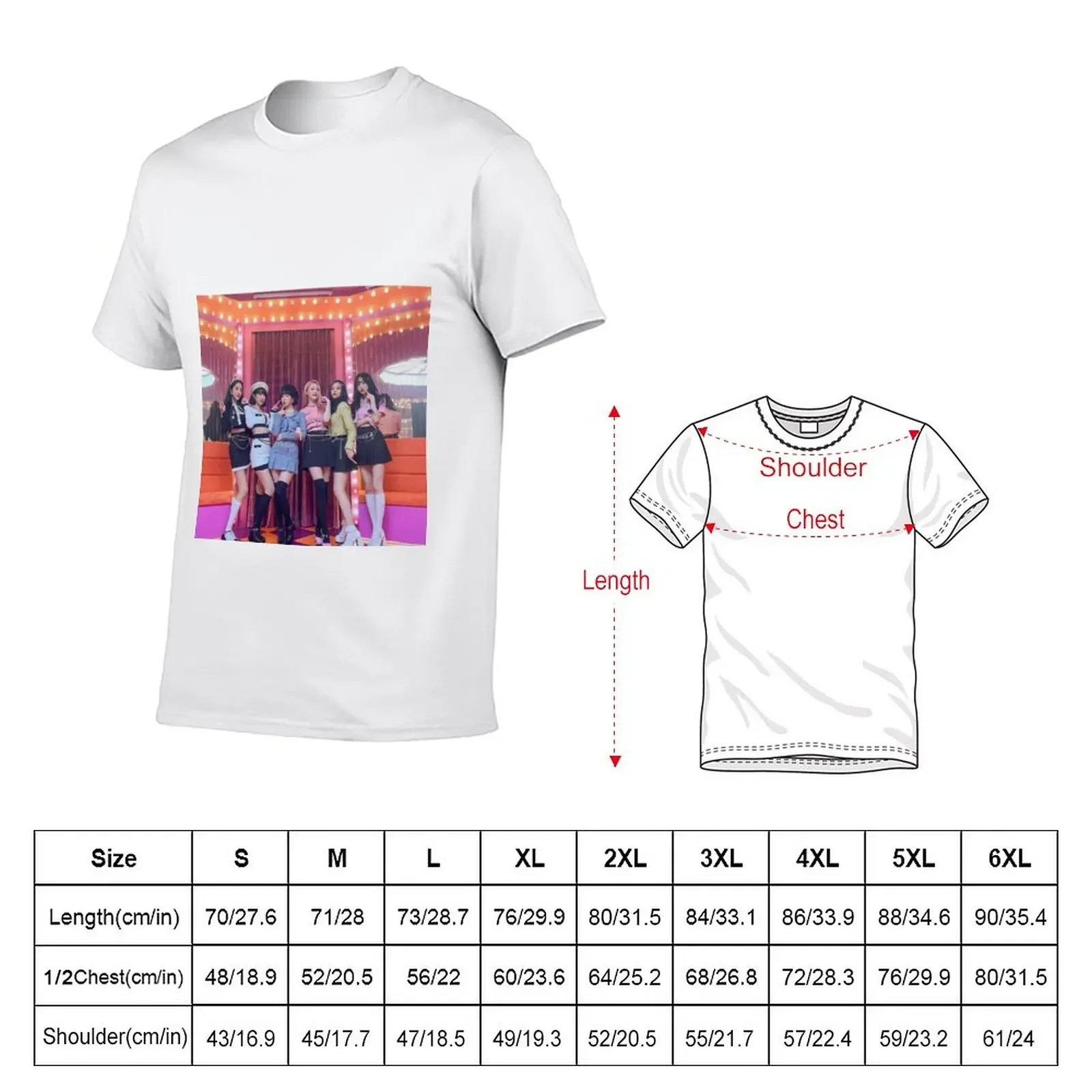 gfriend T-Shirt heavyweights anime blanks t shirt for men