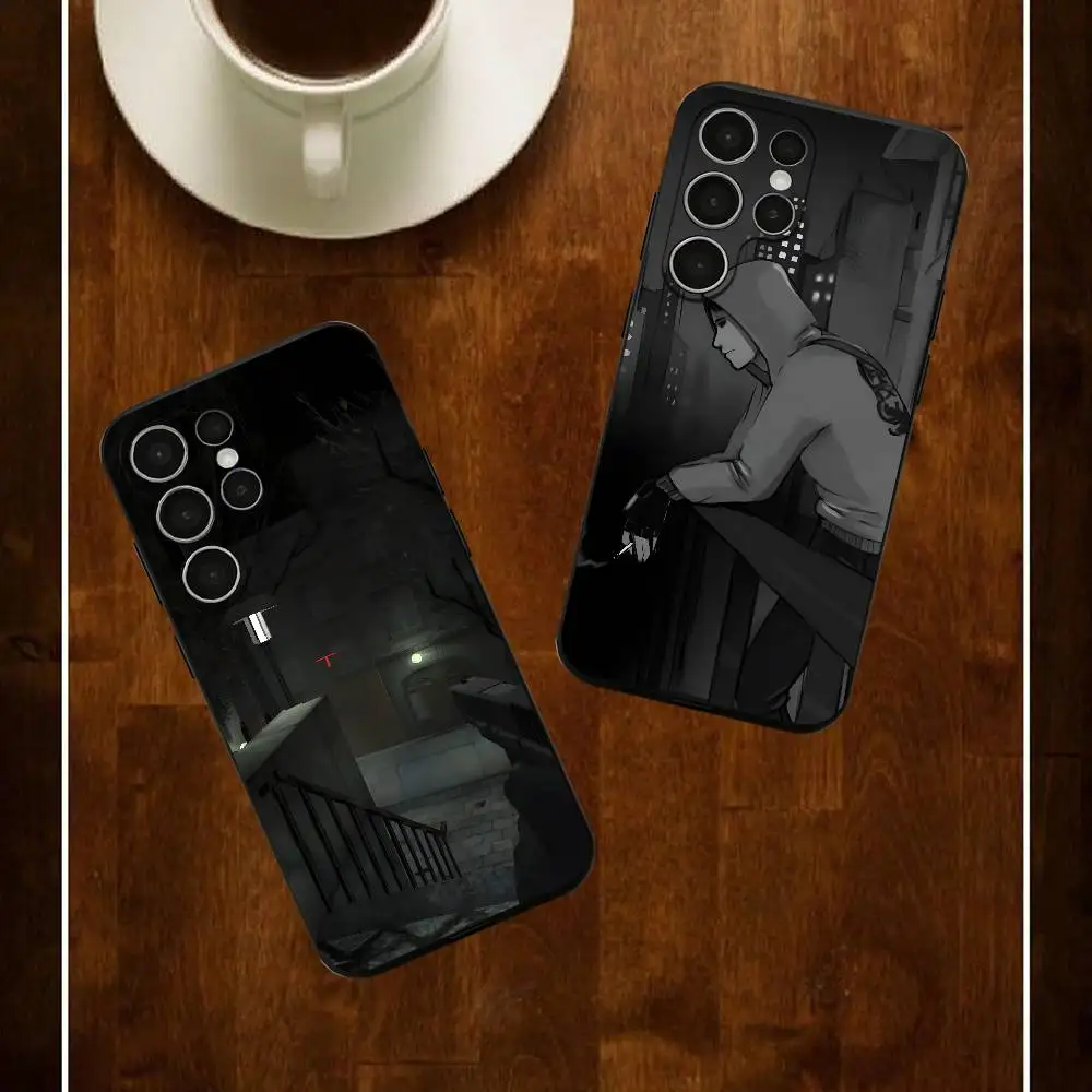 

Game C-Cry of Fear Silicone Case For Samsung S25 24 23 22 21 20 Plus Ultra 5G Lite Shockproof Cover