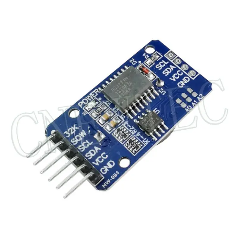 

DS3231 AT24C32 IIC Module Precision Clock Module DS3231SN / DS3231M Memory 3.3V/5V For Arduino Raspberry Pi