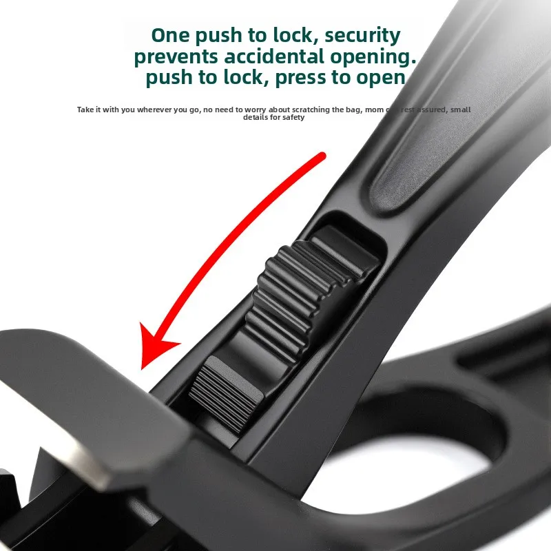 1pc Bending nail clippers for easy trimming of thick nails, hard nails, stainless steel, black, silver, two color options