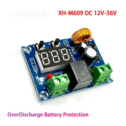 XH-M609 DC 12V-36V modulo caricabatterie tensione di sovraccarico protezione della batteria scheda di sottotensione precisa M209