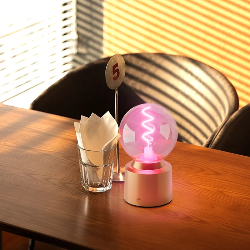 3D Christmas Eve Light Customizable Touch Desk Lamp Wedding Birthday Gift Charging Portable Bedroom Decoration