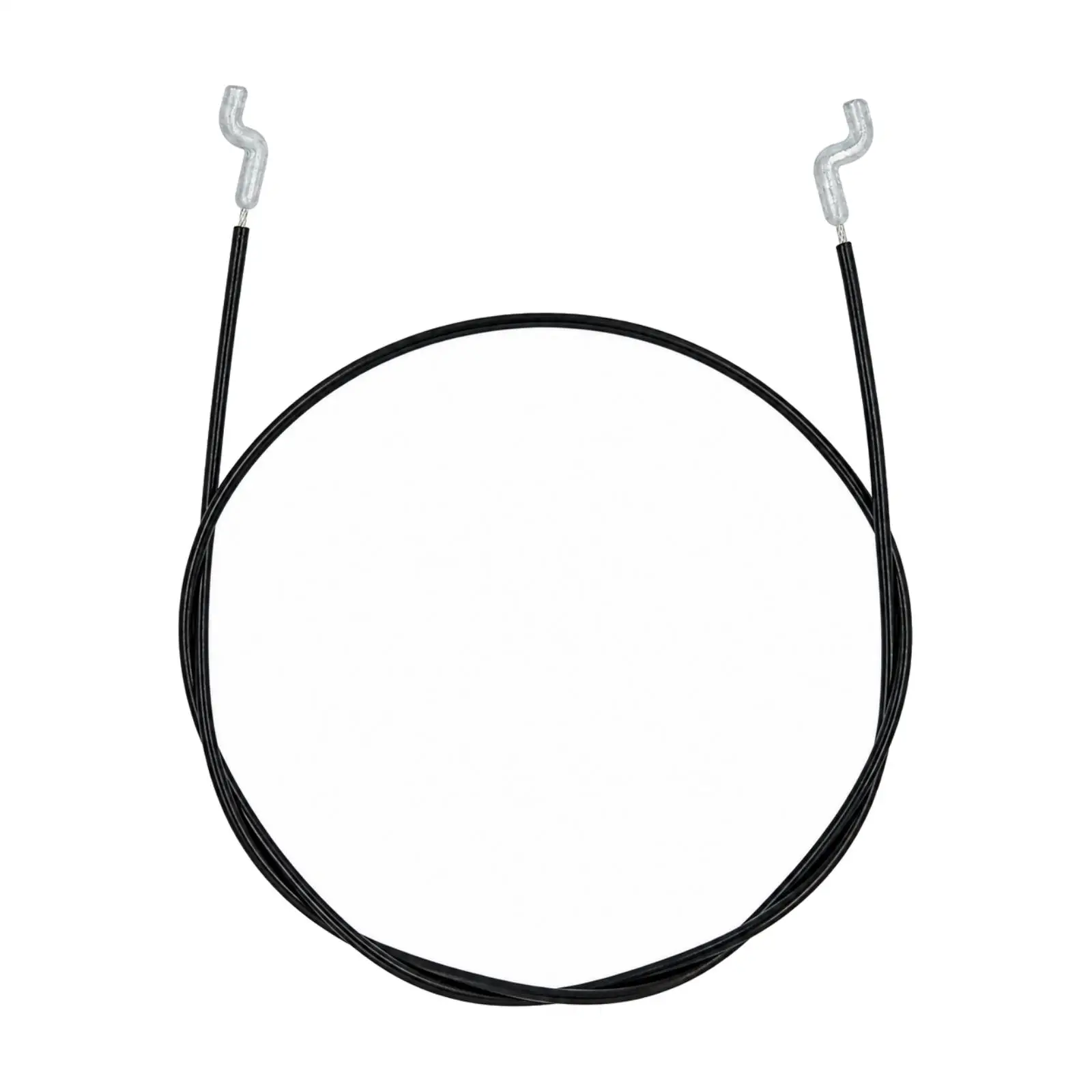 Two Stage Snow Thrower Clutch Cable 29.5 Inch Conduit Steel Hook Ends for Drive Engagement Control Lever Replacement
