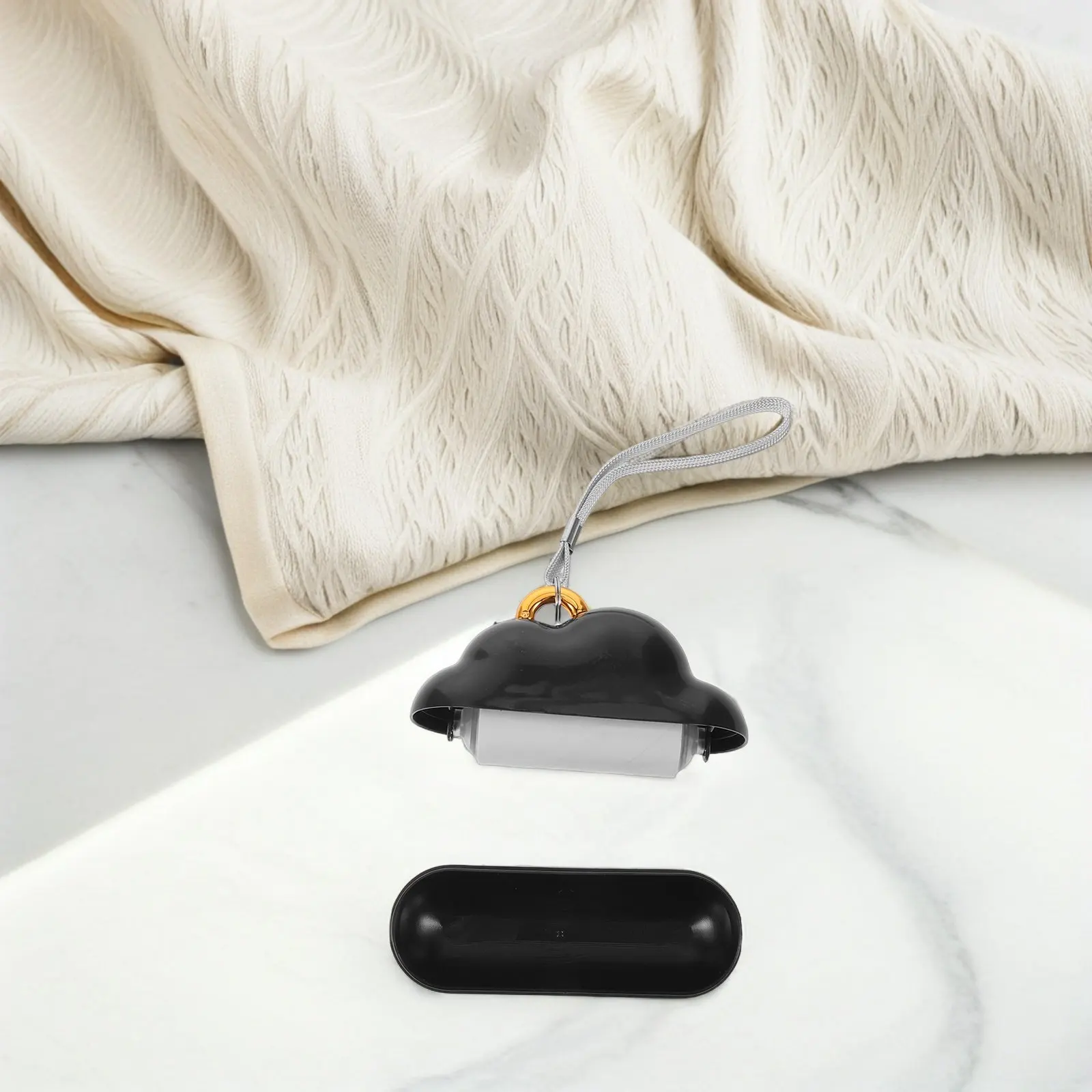 

1Set Portable Lint Roller Reusable Sticky Clothes Hair Remover Mini Travel Size Pet Hair Dust Roller for Clothes Carpet