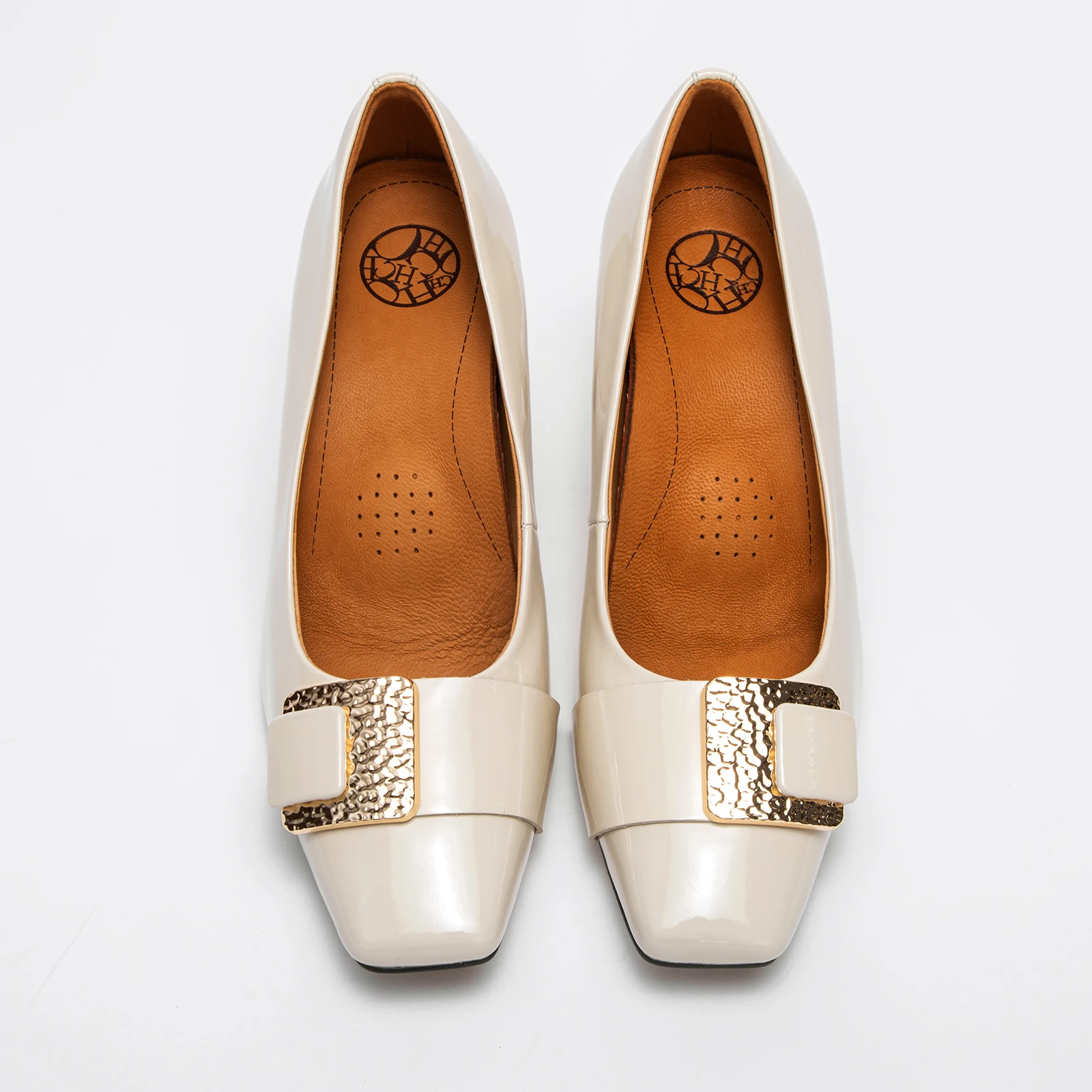 C-H Women's High Heels 2026 New Beige High Quality Evening Shoes Comfortable, Breathable, Arch Support