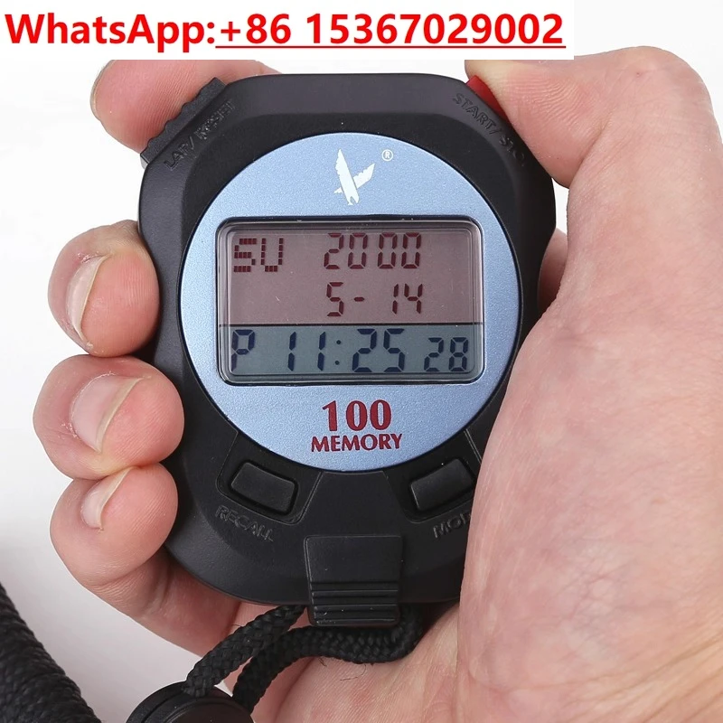 

Секундомер памяти PC960/PC100A, секундомер, три ряда таймеров 30/60/100, спортивный секундомер