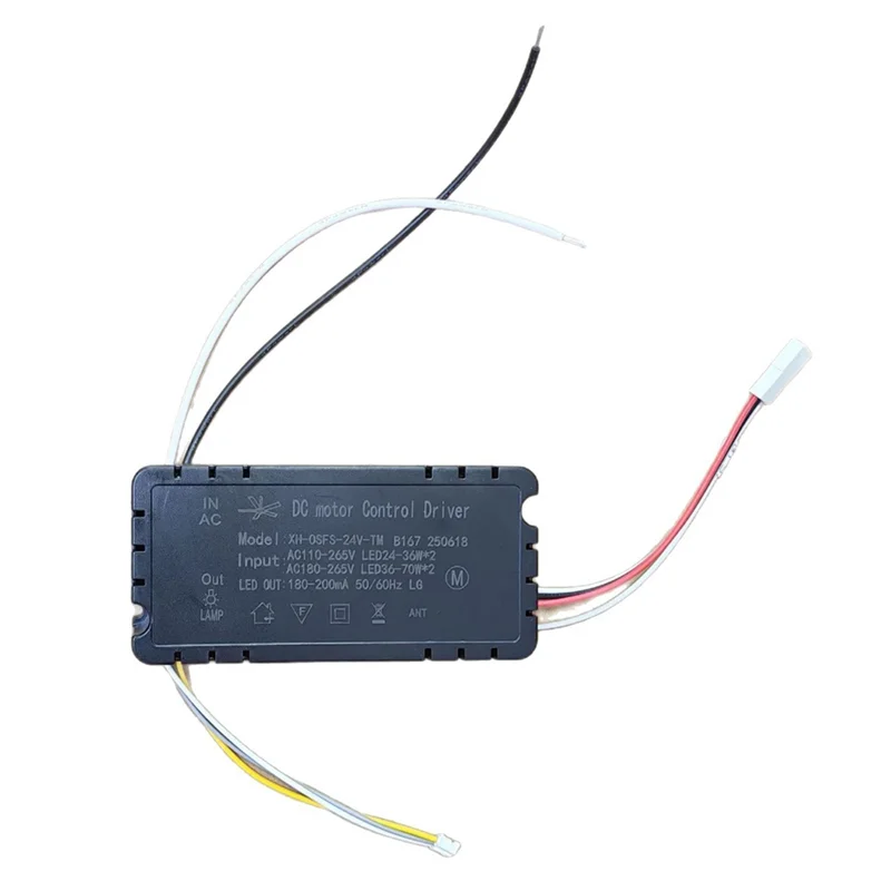 Y45A-Frequency Control Fan Remote Variable Speed Control 6-Speed Settings AC Voltage Compatibility For Home Automation