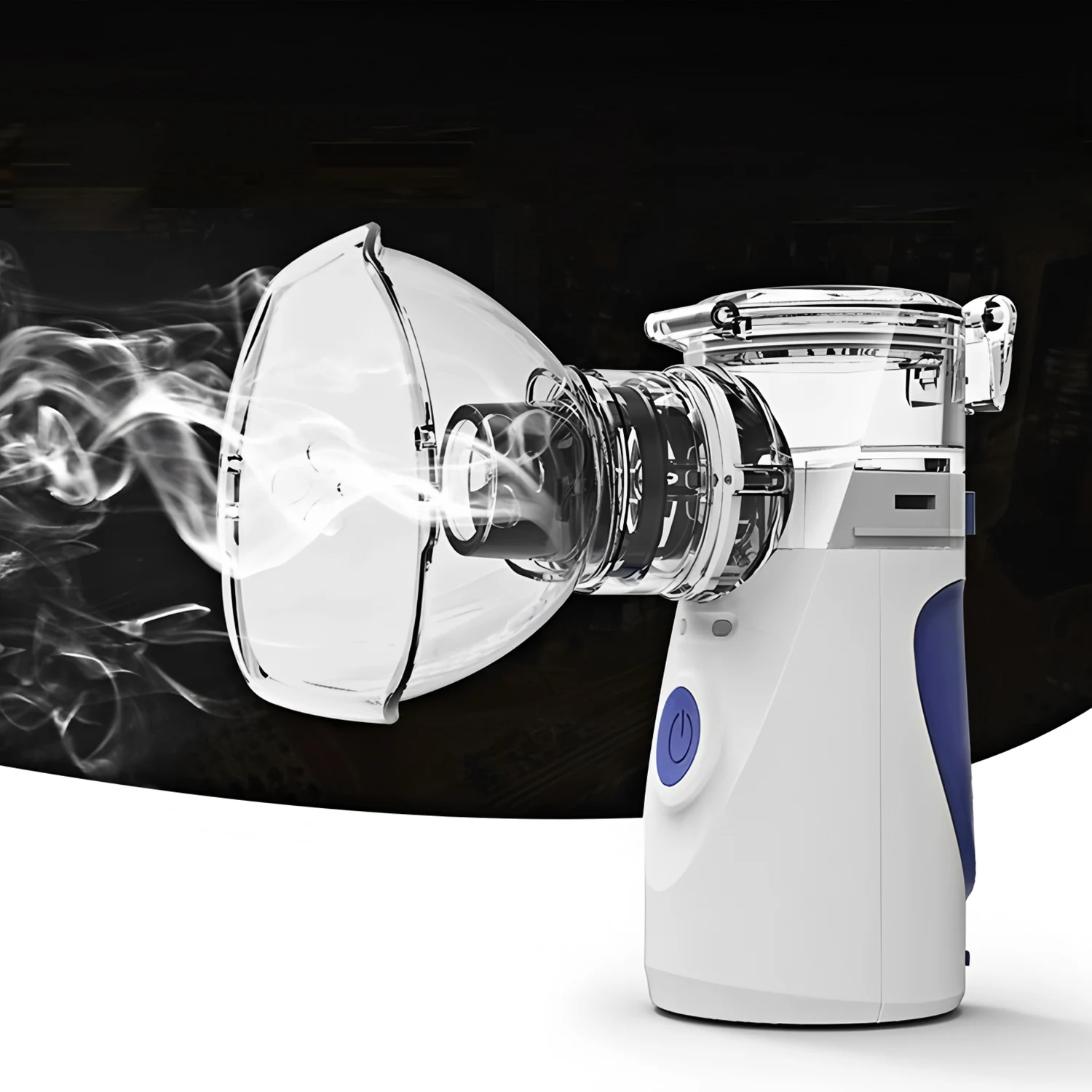 Nebulizador médico aerossol inalador nebulizador máquina inalar nebulizador mini handheld asma inalador malha inalador inalação