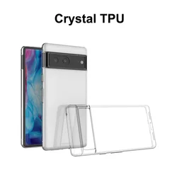 for Google Pixel 10 9 8 7 Pro 7A 6 6A 5A 5 XL 4A Case Flexible Soft Crystal Clear Cover Ultrathin Shockproof Shell Phone Fundas