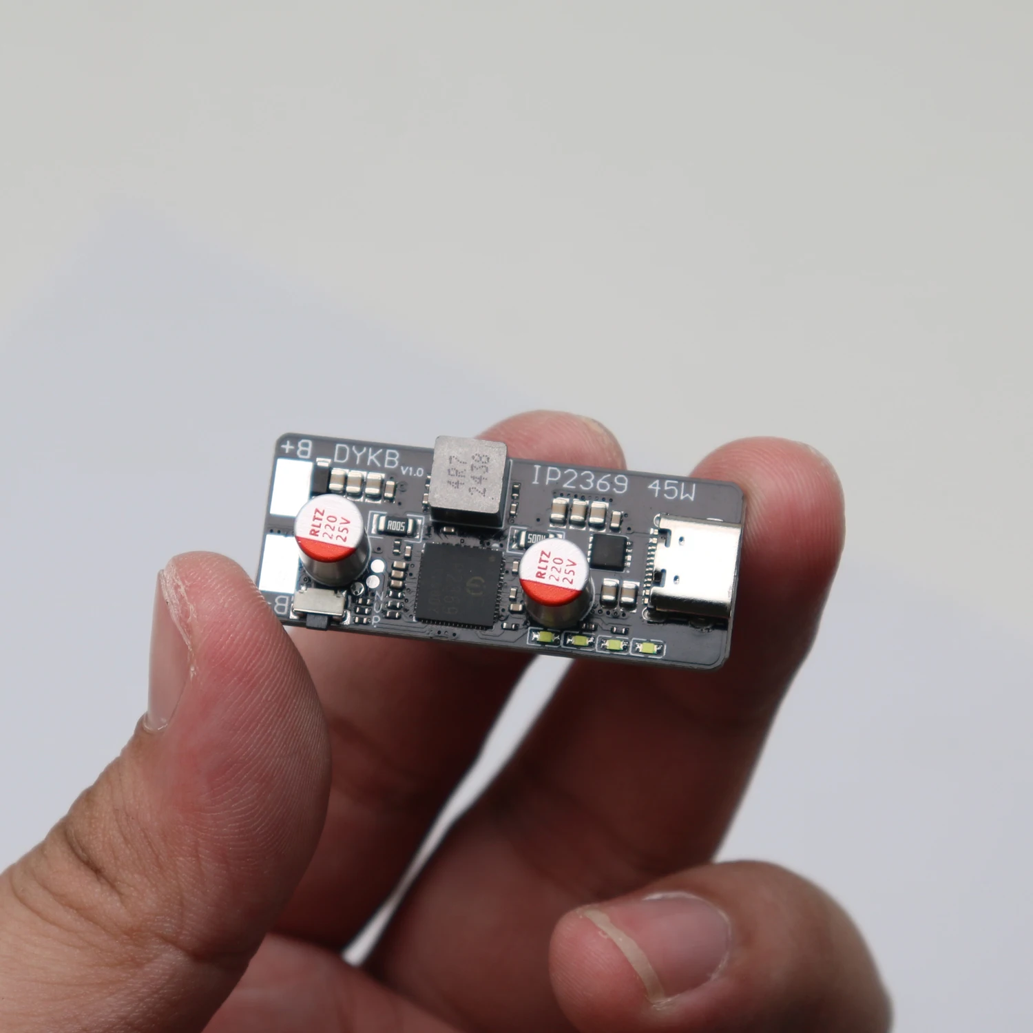 45W 2S~6S Lithium Battery Charger/Discharger Module 3S 4S 5S 12V Li-ion LiFePO4 BMS Charger TYPE-C USB Fast Charging Board