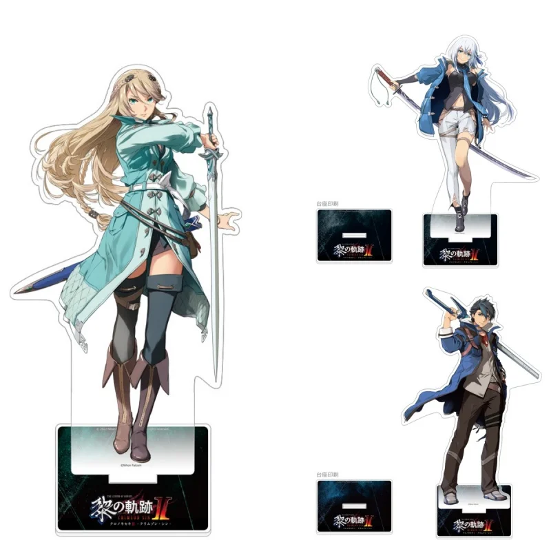 

Anime The Legend of Heroes: Kurono Kiseki Aaron Wei Acrylic stand standing Figure Display Cosplay Charm Cake Topper