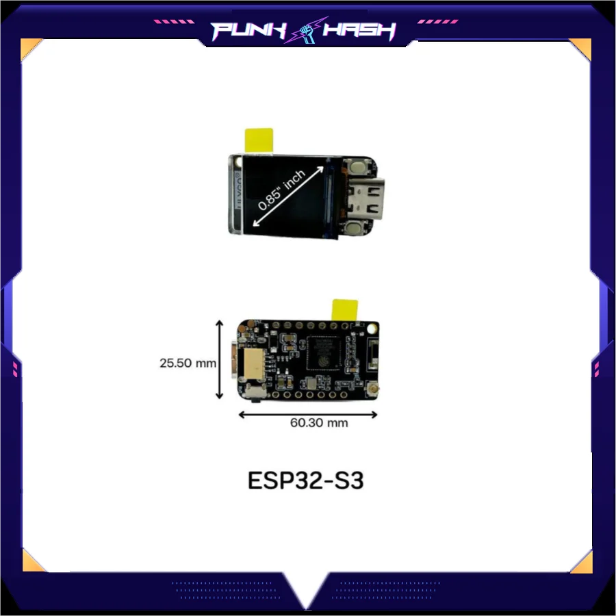 Penambang Bitcoin NerdMiner V2 55KH/S ESP32-Wroom telanjang penambang Bitcoin penambang Solo BTC lotere penambang