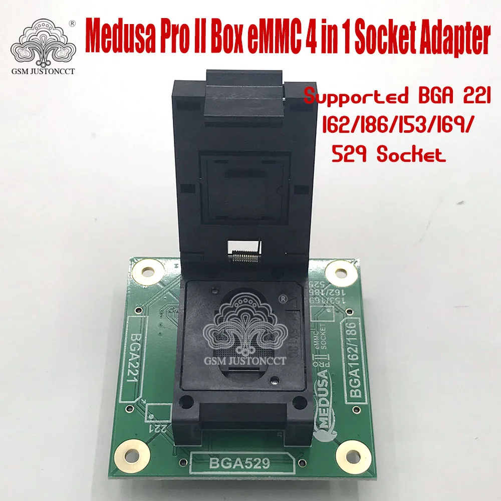 Medusa Pro 2 / II Full Set + UFS BGA-0153 SOCKET +UFS BGA-254 SOCKET+ EMMC 4 IN 1 SOCKET