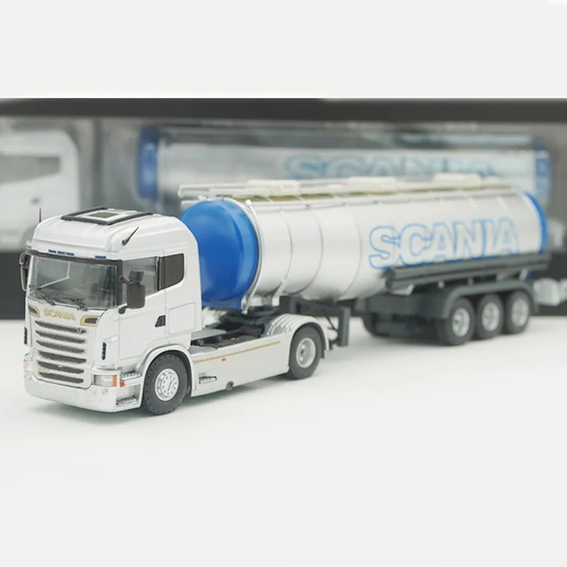 Pressofuso in scala 1:50 in lega R420 petrolio camion da trasporto modello prodotto finito simulazione collezione di giocattoli regalo display statico