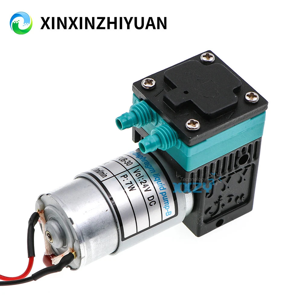 JYY * PUB-30 24V DC 7W UV หมึกขนาดใหญ่สําหรับเครื่องพิมพ์ UV Flatbed Micro ไดอะแฟรมปั๊มของเหลว 300-400 มิลลิลิตร/นาที