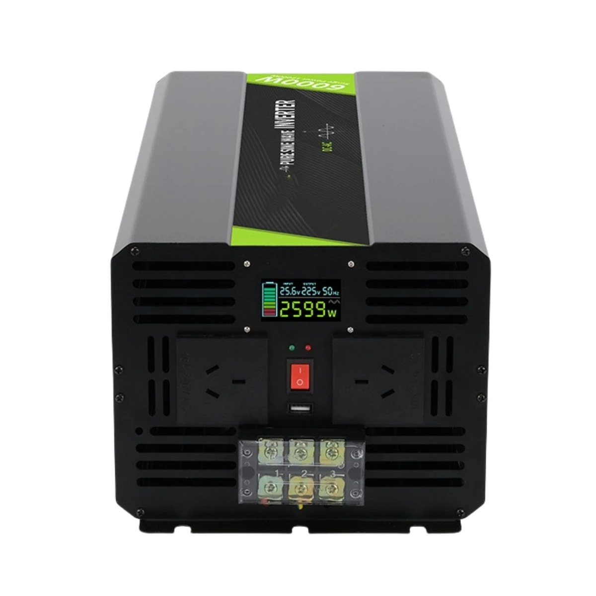 MYAMI 6000W DC 12V 24V 48V to AC 220V Peak Power 12000W Dc to Ac Pure Sine Wave Inverter