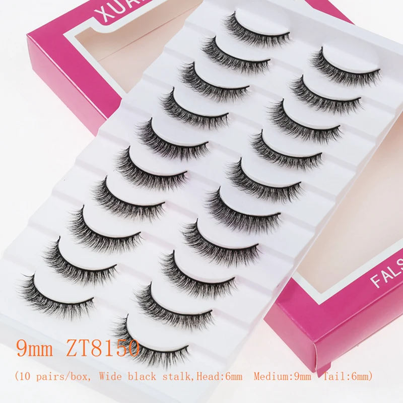 玄飛舞 ナチュラルふわふわパフォーマンスライトメイクマンガまつげストリップギャップクラスターキャットアイフォックスアイDIYふわふわつけまつげホールストリップデイリーウェアまつげ