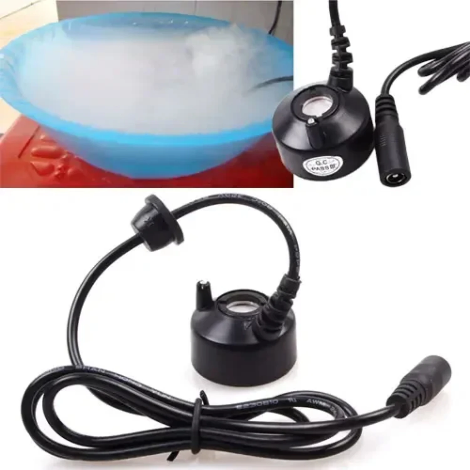 

Ultrasonic Maker Fountain Pond Atomizer Air Humidifier Easy to Operate Garden Outdoor Sprayer Tool mini diffuser
