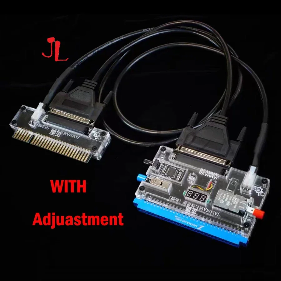 Jamma Convert Extension Cable with Voltage Display for Cbox SuperGun CPS1 Sammy Arcade Cabinet, Optional Image Adjustment