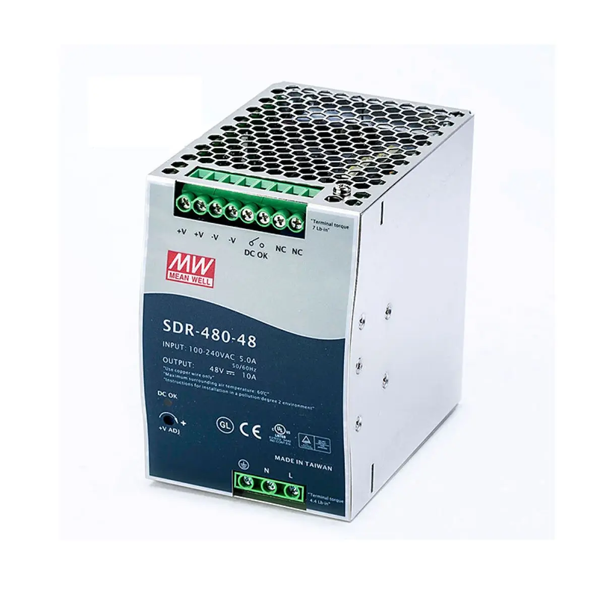 SDR-480-48 Power Supply Power Supply switch