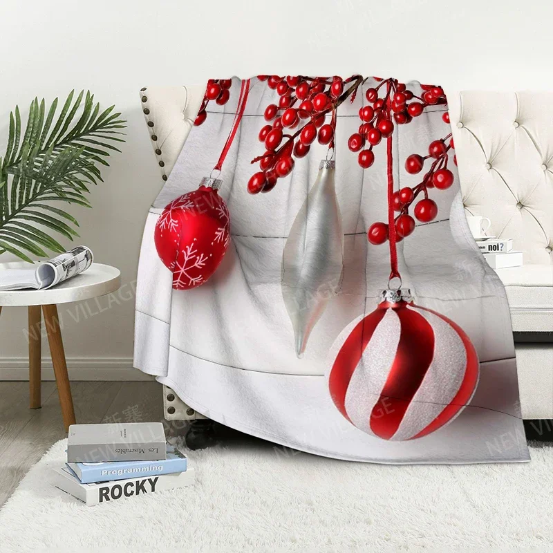 Home decoration plush Sofa blanket Christmas Bedspread on the bed anime fluffy soft blankets thick blanket for winter