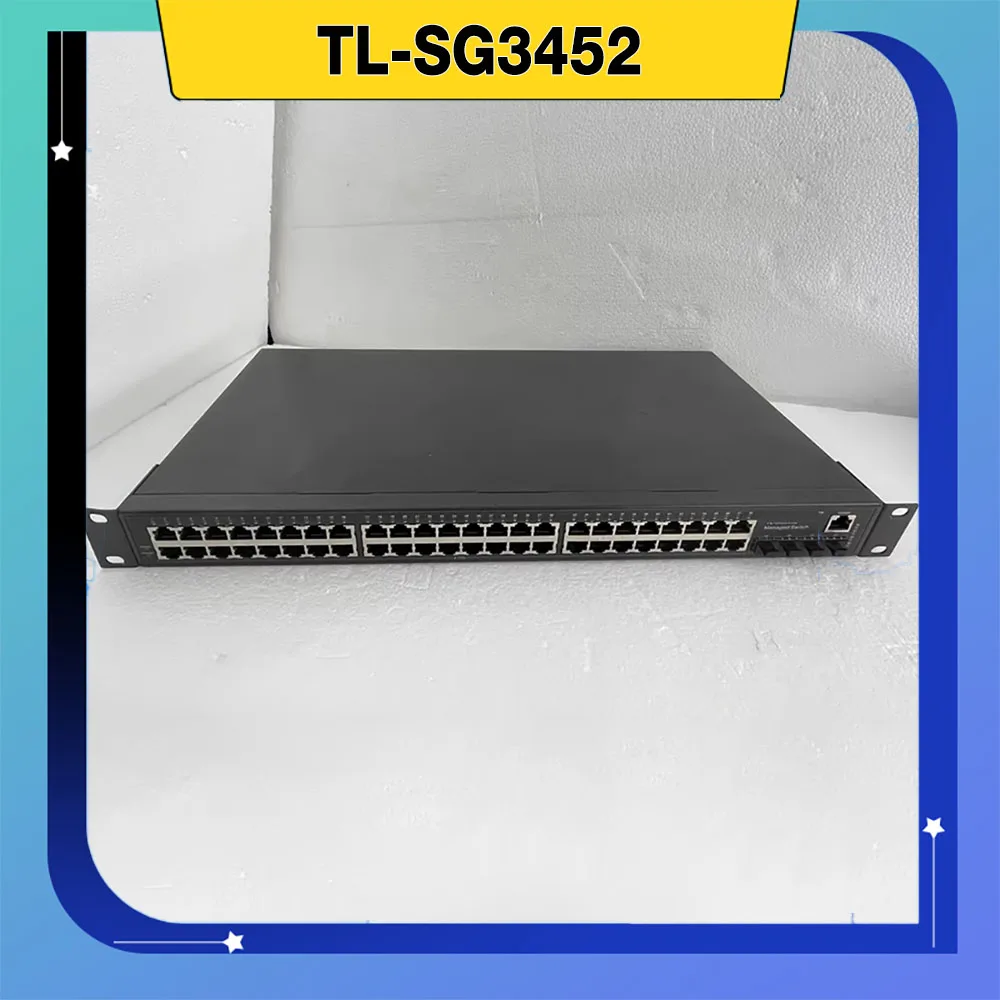 

TL-SG3452 48-портовый полный гигабитный коммутатор управления
