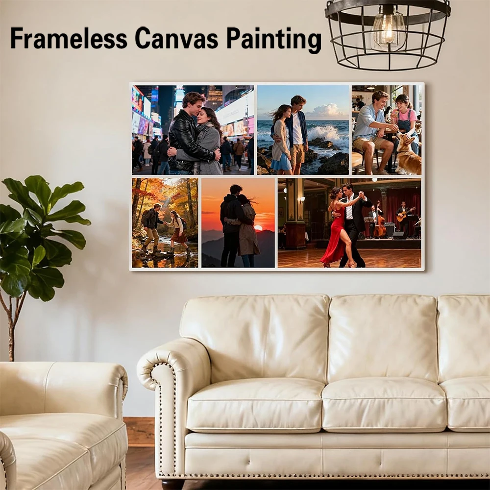 1Pc Frameless Perso…