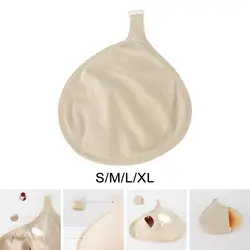 Silicone Breast Protective Pocket Elastic Triangle Durable Fake Breast Protective Case Fake Boobs Pocket for Mastectomy Women