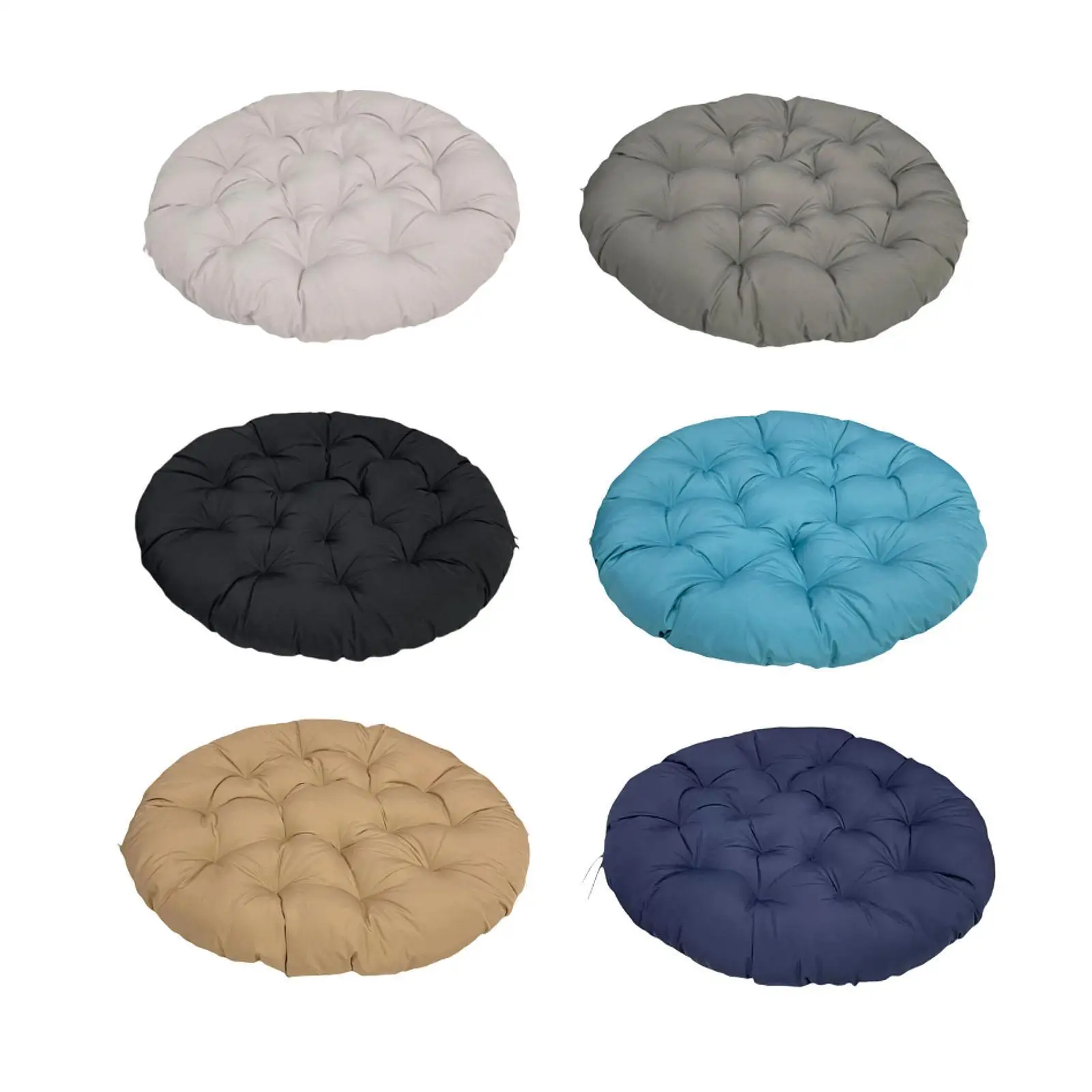 Egg Chair Cushion Padded Seat Cushion Hanging Chair Cushion Thick Garden Chair Mat for Sofa Family Rooms Meditation Only Cushion