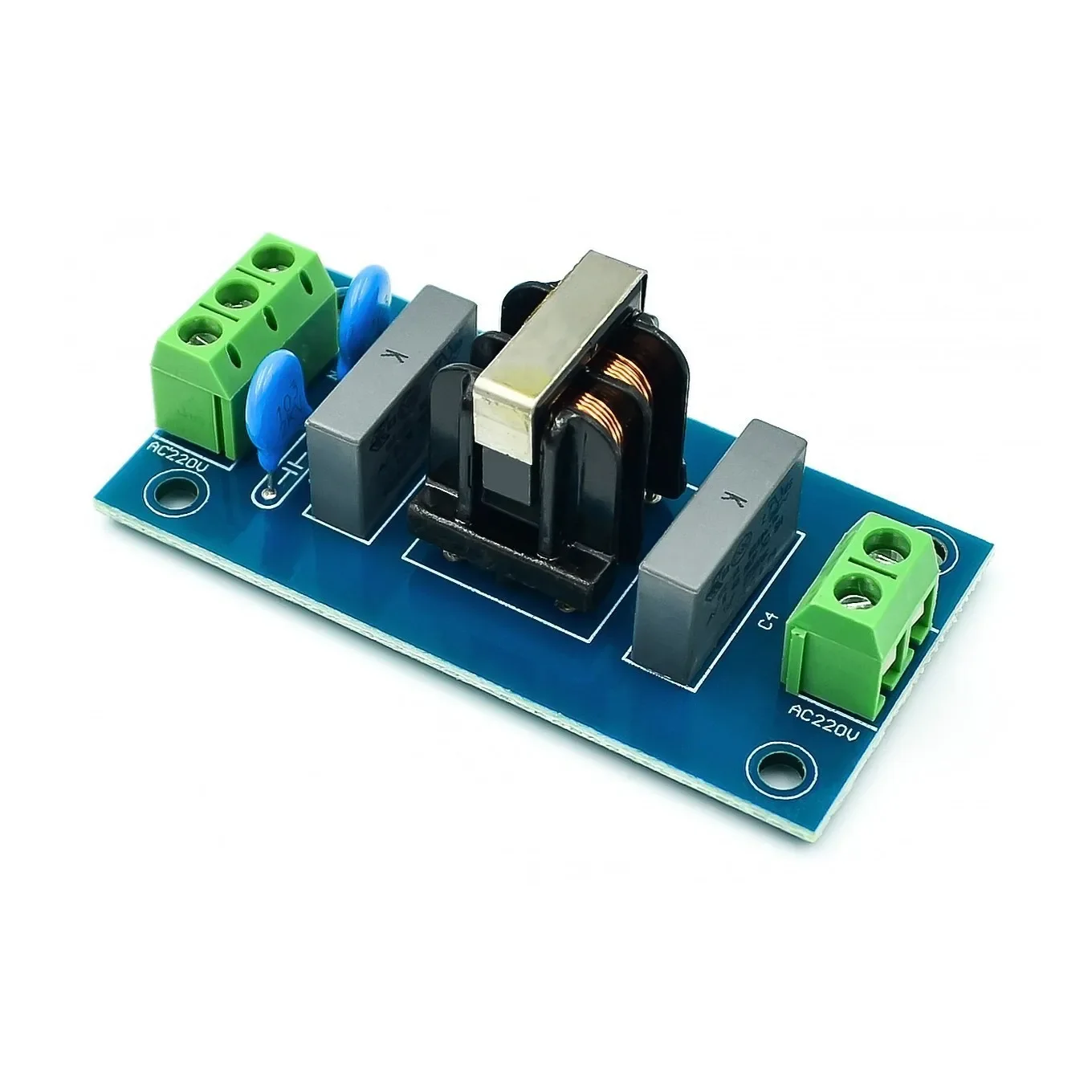 

EMI Filter Sound Booster Filter Socket 220V 2A EMI Filter Module Power Board