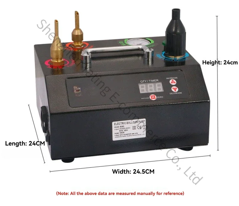 1PC Helium Balloon Inflator Wedding and Birthday Party Air Balloon Tool Electric Helium Inflator Pump