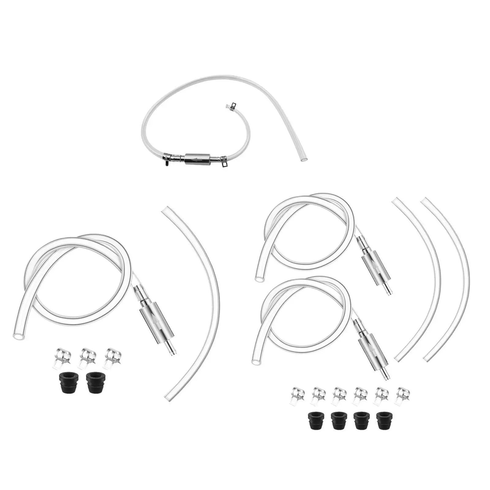 

Комплект для прокачки тормозов: гибкий шланг из ПВХ с алюминиевым клапаном для прокачки сцепления автомобилей и мотоциклов