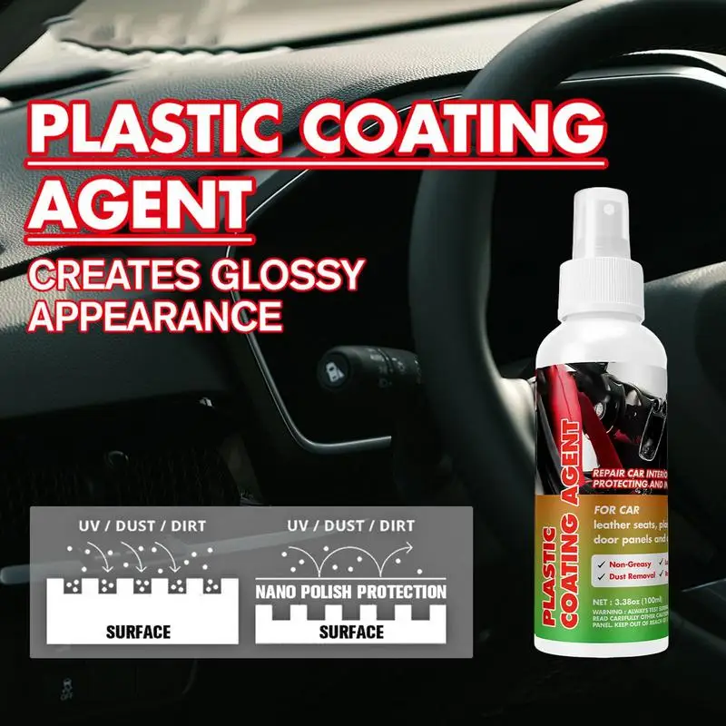 Carro Interior Cleaner, Guarnição Restaurador, Remodelação Automotiva, Agente de Limpeza, Limpeza Rápida, Seguro em Couro e Mais