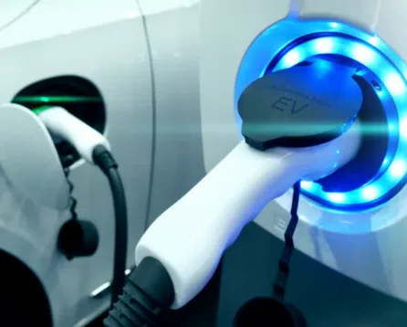 22kW Column Type AC Charger with Single Nozzle GB/T Standard Type 2 Type 1 Connector Optional