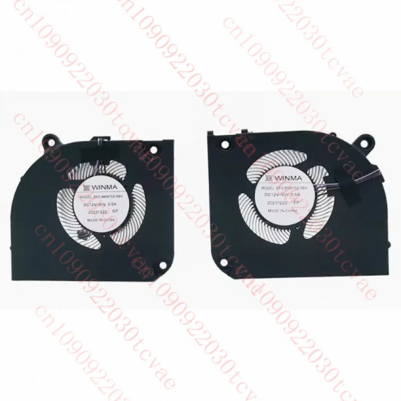 

New for clevo X370 EFC-84091S2-0BH EFC-87091S2-0BH 12V FAN L+R