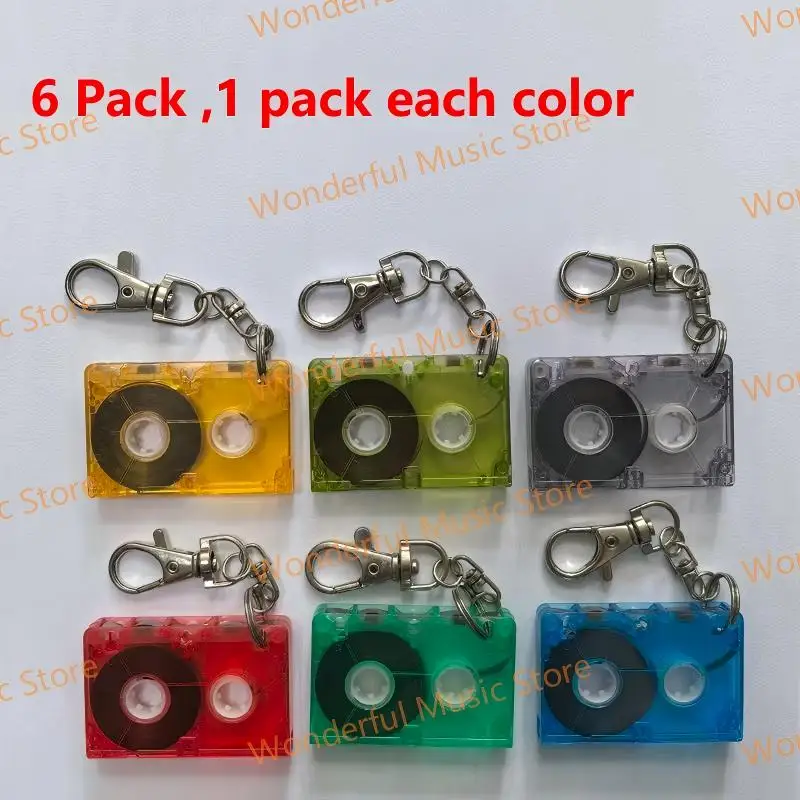 

recording box for interview equipment, with blank tapes, 40-55 minute tapes, 5 * 3.4 cm micro tapes with keychain