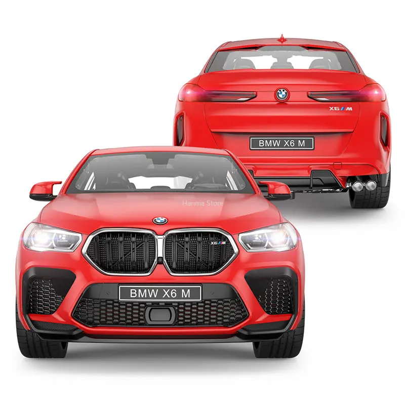 BMW X6 M RC Car 1:14 Scale Remote Control Car Model Radio Controlled Auto Machine Vehicle Toy Gift for Kids Adults