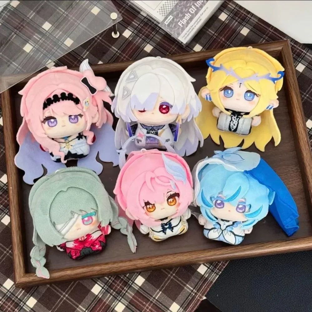 Wuthering Waves Game Peripheral 10cm Keychain Phrolova Cartethyia Denia Doll Collection Hanging Decorations Ornament Accessory