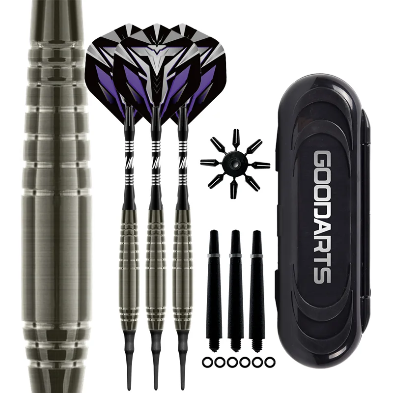 

3pcs Soft Tip Darts 19g Soft Darts Set with Darts Flight Aluminum Shafts Set