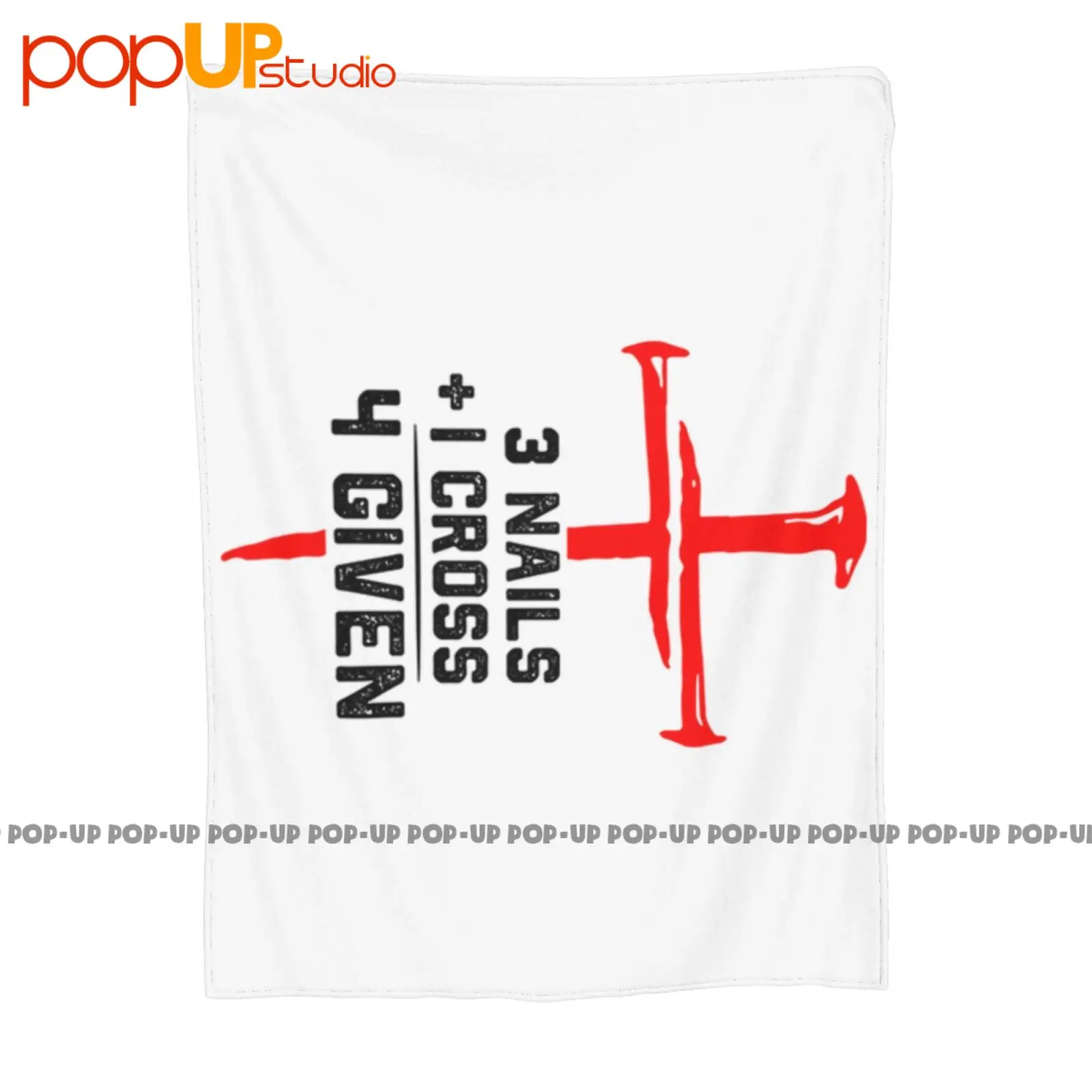 Jesus 3 Nails Plus 1 Cross 4 Given Religious Christianitys Ultra-Soft Blanket Quilt Winter Sofa Cover Bed Covers