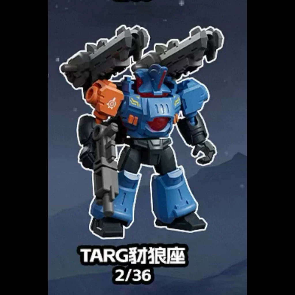 Blokees Original IP ASTRAL RALLY Defender Versie Blind Box Bouwbare Figuur Geassembleerd Mecha Model Display Collectible Speelgoed Cadeau