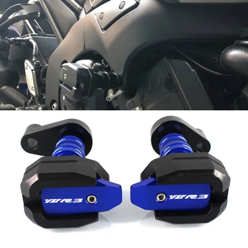 

For YAMAHA YZF-R3 YZFR3 YZF R3 2015-2018 Motorcycle CNC Falling Protection Frame Slider Fairing Guard Anti Crash Pad Protector